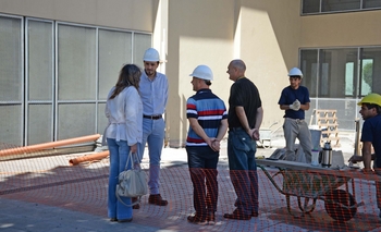 Imagen de la nota: Avanza la obra de ampliación de la Escuela Secundaria Nº 1