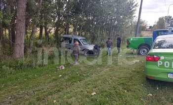 Imagen de la nota: Esquivó a ciclistas y terminó en la banquina