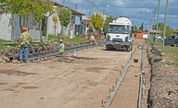 Avanzan las obras en tres barrios de la ciudad Imagen de la nota: Avanzan las obras en tres barrios de la ciudad