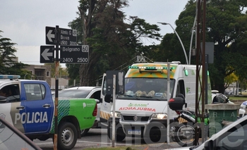 Imagen de la nota: Hirieron una policía en sede del Comando de Patrullas