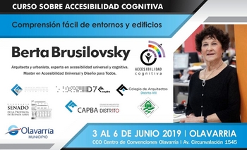 Berta Brusilovsky brindará un curso sobre accesibilidad cognitiva Imagen de la nota: Berta Brusilovsky brindará un curso sobre accesibilidad cognitiva