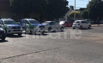 Choque en cadena en Colón y Lamadrid Imagen de la nota: Choque en cadena en Colón y Lamadrid