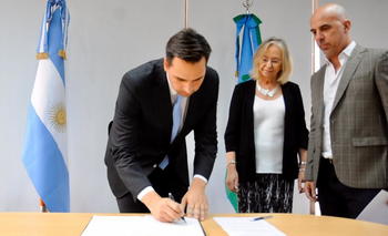 Imagen de la nota: Gastón Argeri juró en el Consejo de la Magistratura