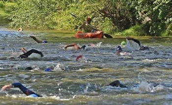 Imagen de la nota: Tres olavarrienses en el “Triatlón Short Tapalqué 2020”