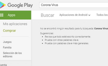 Imagen de la nota: Google Suspende apps de Coronavirus