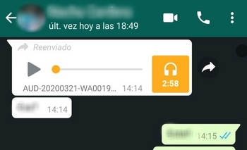 Imagen de la nota: Policías enviaron audio que se viralizó y fueron multados 