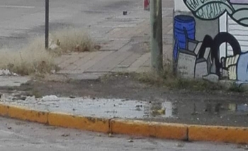 Piden el arreglo de una pérdida de agua “para prevenir el dengue” Imagen de la nota: Piden el arreglo de una pérdida de agua “para prevenir el dengue”