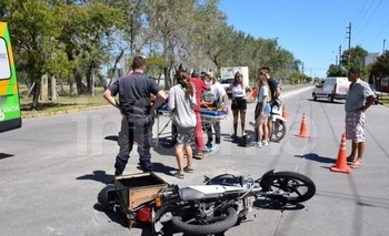 Imagen de la nota: Febrero: 25 siniestros y 22 heridos en Olavarría