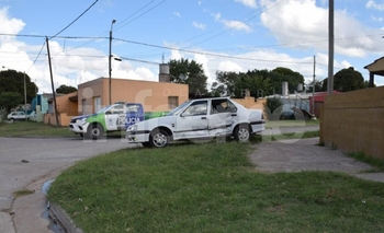 Imagen de la nota: Dos personas heridas en un choque entre dos autos