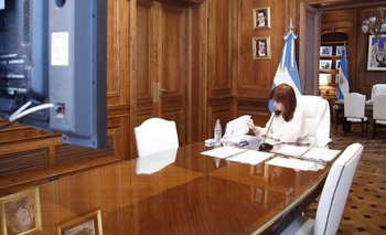 Cristina acusó a la Justicia de ser  Imagen de la nota: Cristina acusó a la Justicia de ser