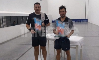 Imagen de la nota: En el trinquete Carlos Barreda, hubo un Torneo Provincial