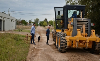 Realizan tareas de mantenimiento en calles de la ciudad Imagen de la nota: Realizan tareas de mantenimiento en calles de la ciudad