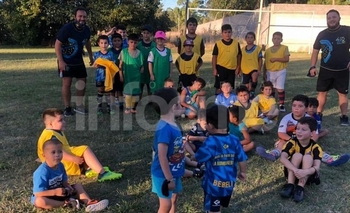 Imagen de la nota: La Peña de Boca inició su actividad con la Escuelita