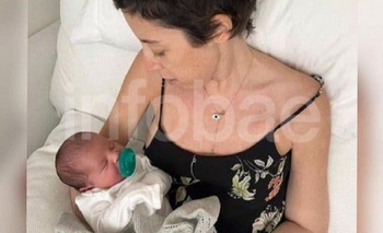 Imagen de la nota: La última foto de Sofía Sarkany junto a su hijo recién nacido