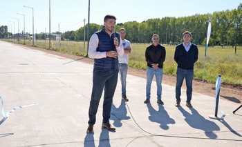 Imagen de la nota: Galli inauguró la pavimentación en 