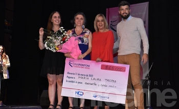 Imagen de la nota: El premio Dina Pontoni fue para Laura Tropea 