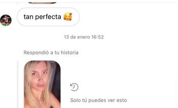Imagen de la nota: Filtran chats de Wanda Nara con un jugador de River 