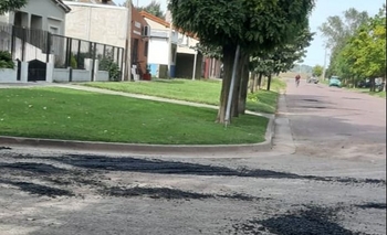 Imagen de la nota: El Municipio comenzó a tapar los baches de Colonia San Miguel
