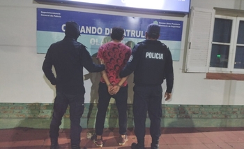 Imagen de la nota: In fraganti: fue sorprendido mientras huía en una moto robada minutos antes