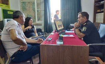 Imagen de la nota: Vergel y Matrella, reunidos con el Jefe de la Policía