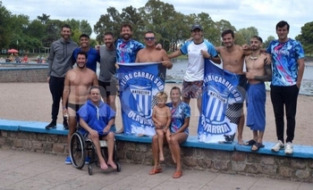 Imagen de la nota: Aguas Abiertas: olavarrienses dijeron presentes en Azul