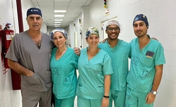 Imagen de la nota: Primera intervención de masculinización del tórax en el hospital Wilde