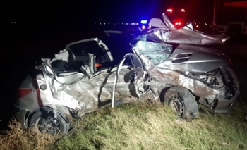 Imagen de la nota: Ruta 3: un joven de 23 años falleció en un impactante choque frontal