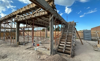 Imagen de la nota: Unicen: avanza la obra del edificio de Agrimensura en el campus universitario 