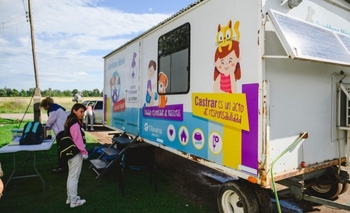 Imagen de la nota: Retoma su recorrido itinerante el Quirófano Veterinario Móvil