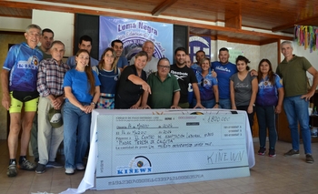 Imagen de la nota: Kiñewn entregó lo recaudado al Centro Madre Teresa de Calcuta