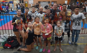 Imagen de la nota: Ocho medallas para karatekas locales en Moreno