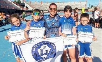 Imagen de la nota:  Patín Carrera: El Fortín dijo presente en la Liga Nacional