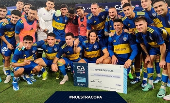 Copa Argentina: Boca Juniors pasó de ronda con goleada Imagen de la nota: Copa Argentina: Boca Juniors pasó de ronda con goleada