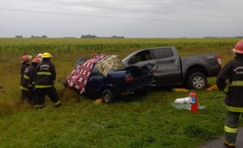 Imagen de la nota: Tres Arroyos: se le salió la rueda a un camión y provocó un choque fatal en la Ruta 73