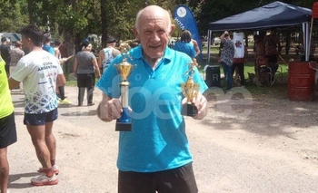 Imagen de la nota: Grunewald participó de la Ultramaratón de San Pedro