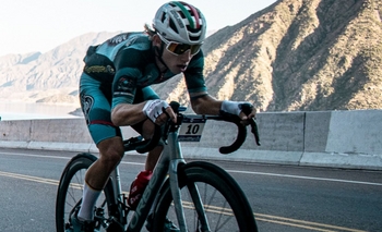 Imagen de la nota:  Nehuén Erripa ganó el “Gran Fondo de Mendoza”