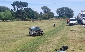 Imagen de la nota: Chivilcoy: un chico de 14 años manejaba un auto y produjo un choque en el que murió un hombre