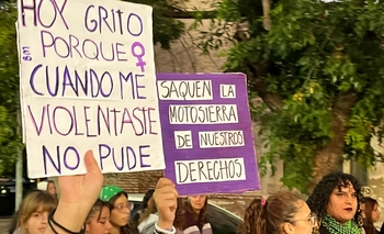 Imagen de la nota: Convocatoria y marcha por el Día internacional de la mujer 