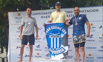 Imagen de la nota: Tres medallas para deportista “Carbonero” en San Juan