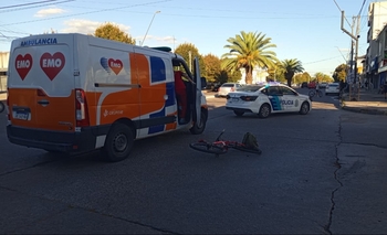 Imagen de la nota: Una menor herida en un siniestro vial