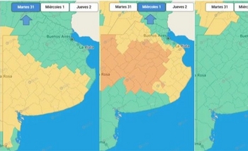 Imagen de la nota: Otra vez se espera una madrugada complicada en toda la región