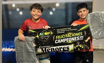 Imagen de la nota: Doble jornada en ACOP con Menores y la Liga semanal