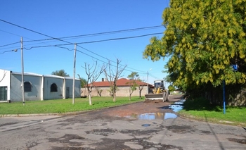 Imagen de la nota: Realizan trabajos para pavimentación en Villa Mailín