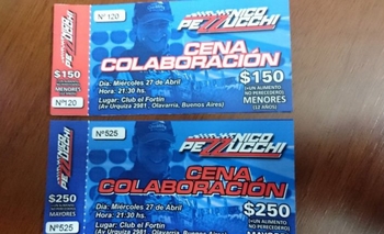 Cena para colaborar con Nico Pezzucchi Imagen de la nota: Cena para colaborar con Nico Pezzucchi