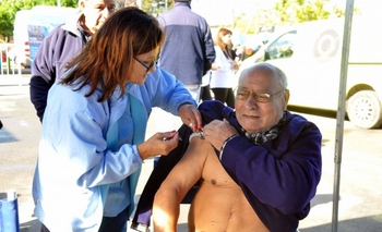 Imagen de la nota: Sensaciones térmicas bajo cero que apresuran la vacunación antigripal