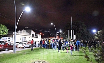 Imagen de la nota: Se inauguró la segunda etapa de la obra de iluminación