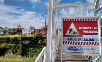 Imagen de la nota: Clausuraron el puente colgante de calle General Paz