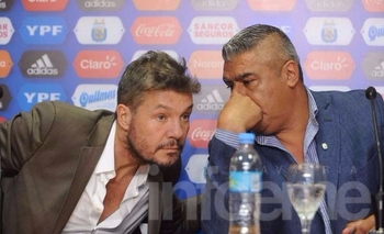 Imagen de la nota: Marcelo Tinelli renunció a la AFA 