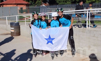 Imagen de la nota: Racing en el encuentro regional de escuelas de patín carrera