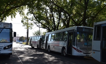 Imagen de la nota: Trabajadores de Nuevo Bus con sorpresiva suspensión del servicio